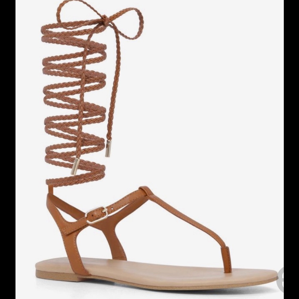 Aldo Tan, Lace up Sandals